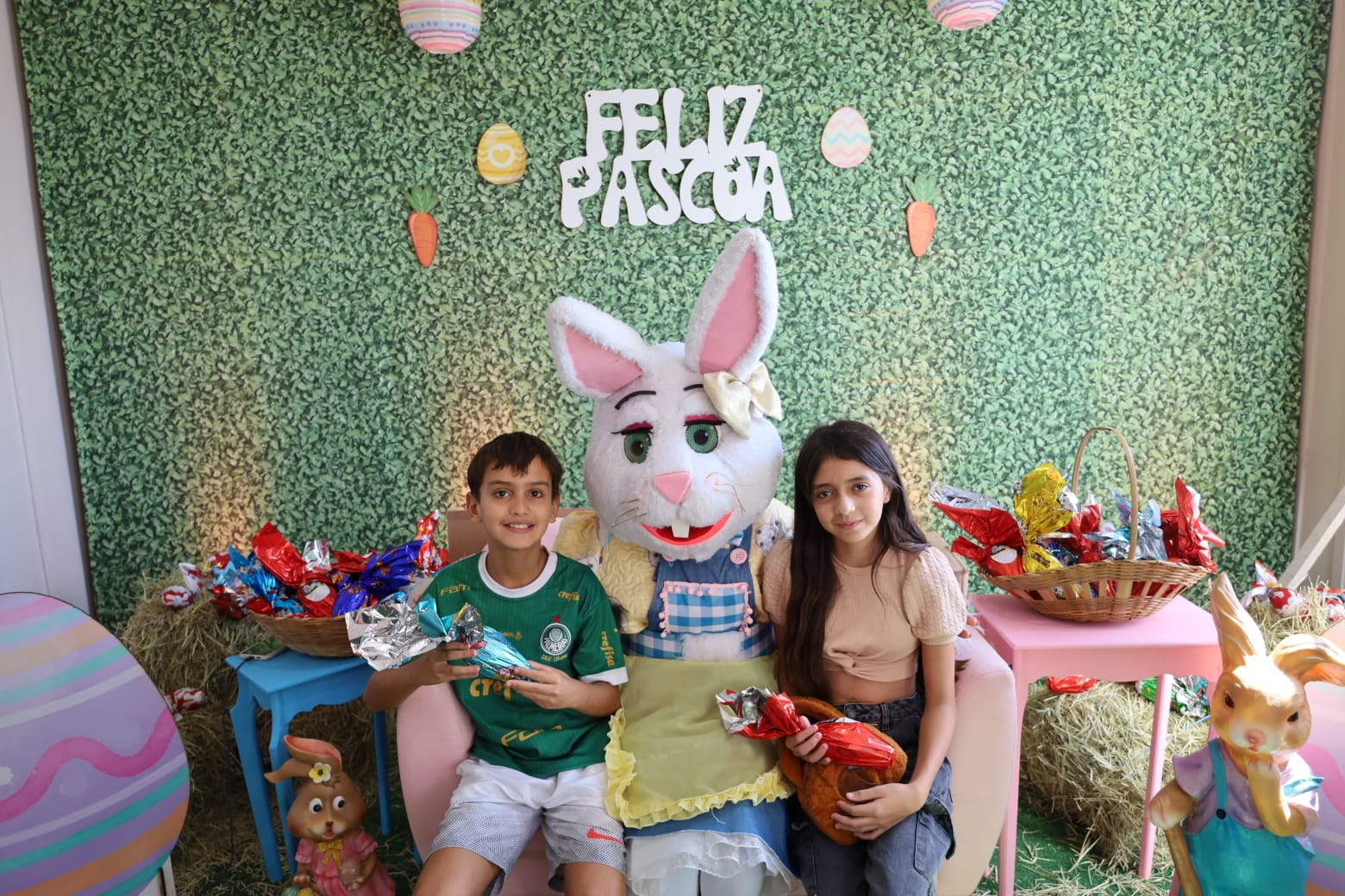 Mais de 30 mil pessoas visitam a Casa do Coelhinho durante a programação de Páscoa em Guarapuava