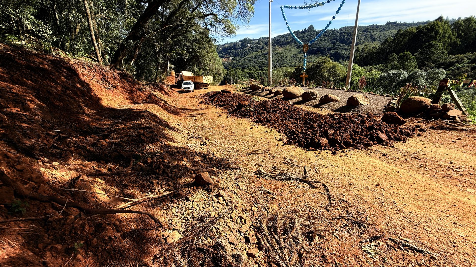Caminho de Belém passa por revitalização para garantir mais segurança e qualidade no tráfego em Guarapuava