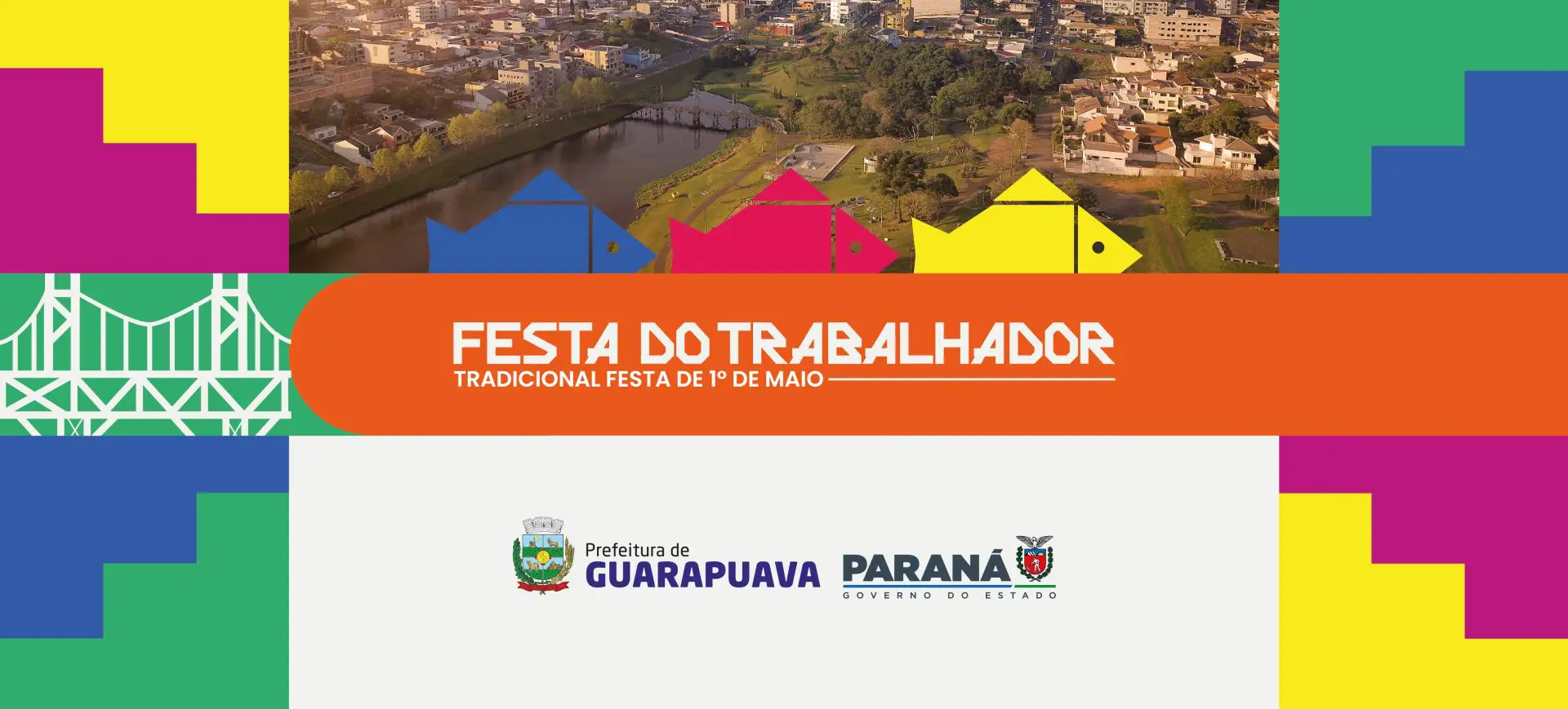  Secretaria de Cultura divulga programação cultural para a Festa do Trabalhador de Guarapuava