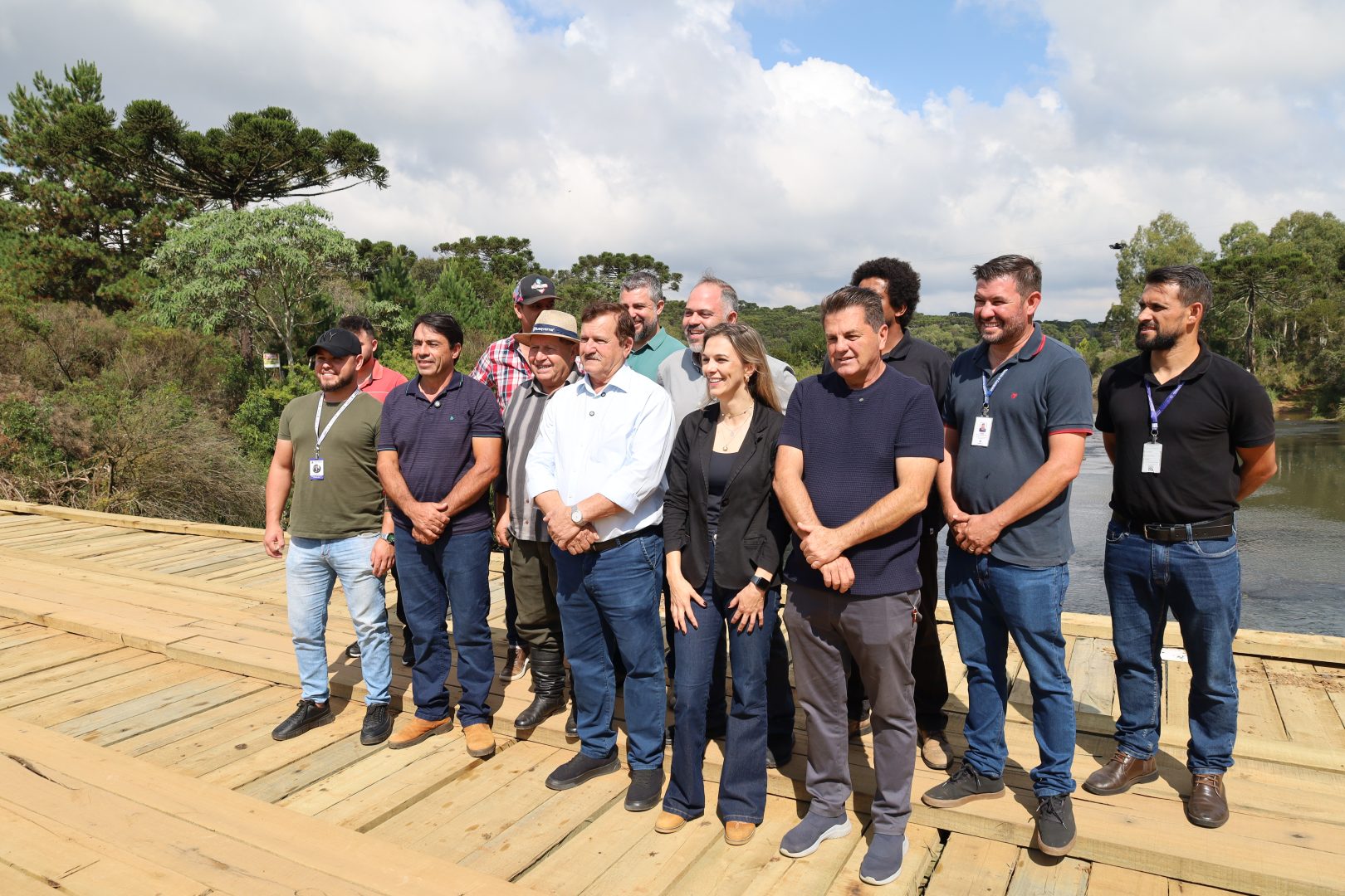 Parceria entre Guarapuava e Pinhão garante reativação da ponte sobre o Rio São Jerônimo e fortalece desenvolvimento regional