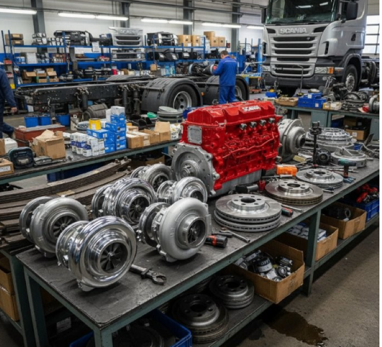 Inovação e Eficiência: O Impacto das Peças para Scania na Frota Moderna